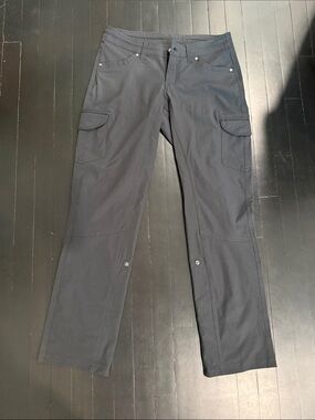 Women’s Cargo Hiking Pants — Charcoal Kuhl Size 2 Short